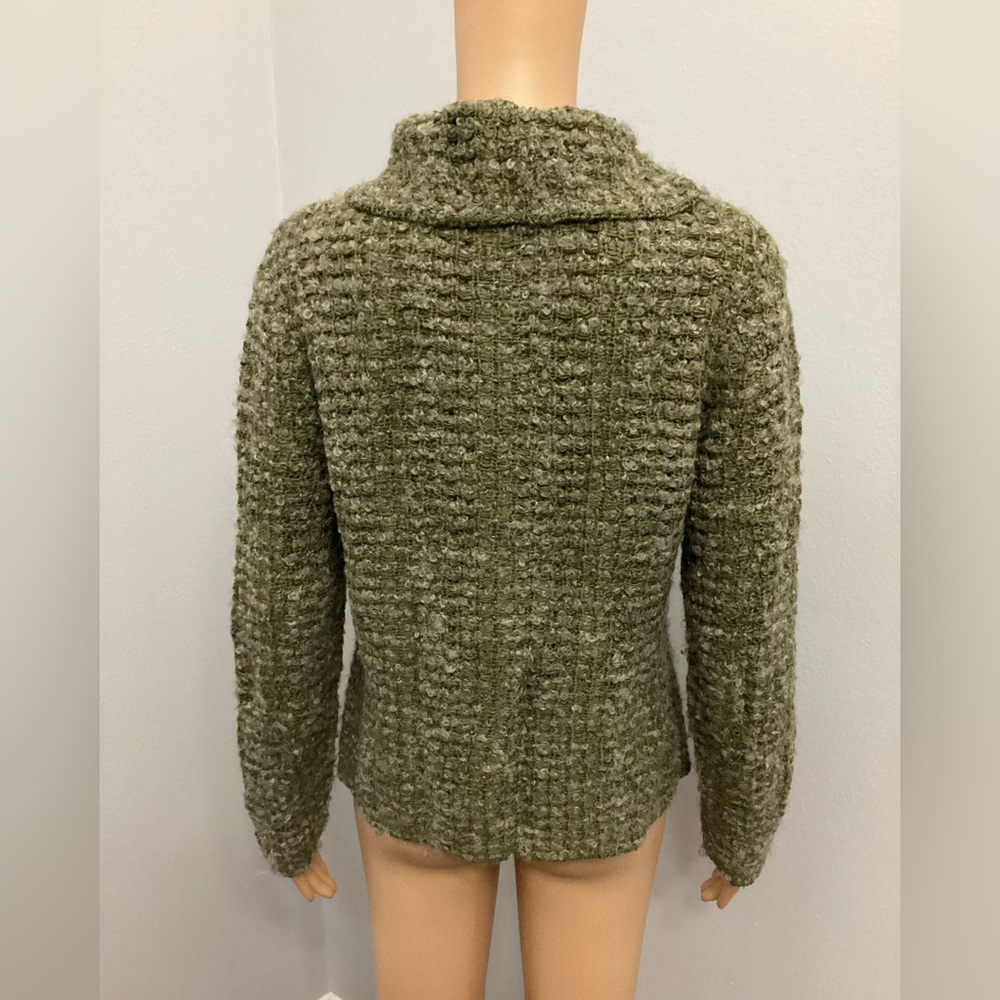 Peruvian Connection Collared Sweater Jacket - image 2